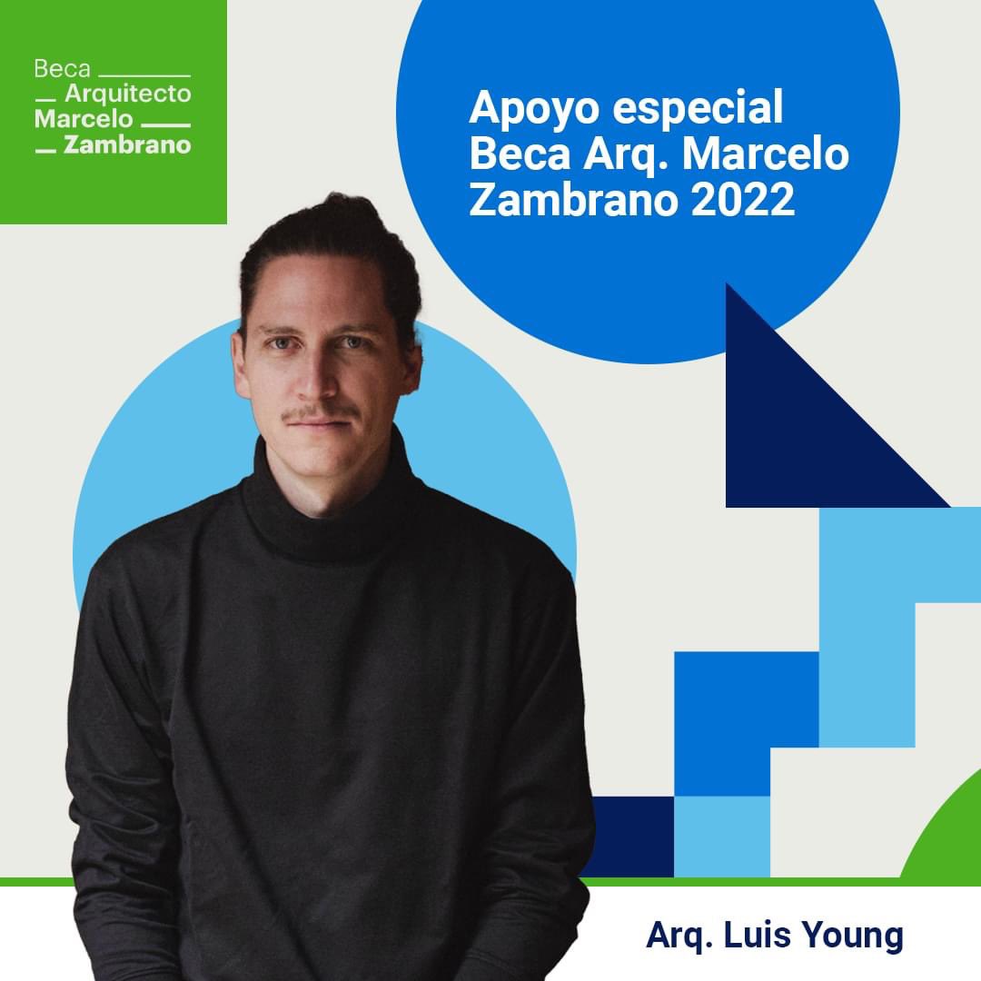 PREMIOOBRASCX's tweet photo. ¿Te enteraste? La Arq. Isabel Palacios-Macedo resultó ganadora de la Beca Arquitecto Marcelo Zambrano 2022 para estudiar su posgrado de arquitectura en el extranjero y el Arq. Luis Young recibió un apoyo especial para sus estudios de maestría #BAMZ https://t.co/HZA6Veimkz