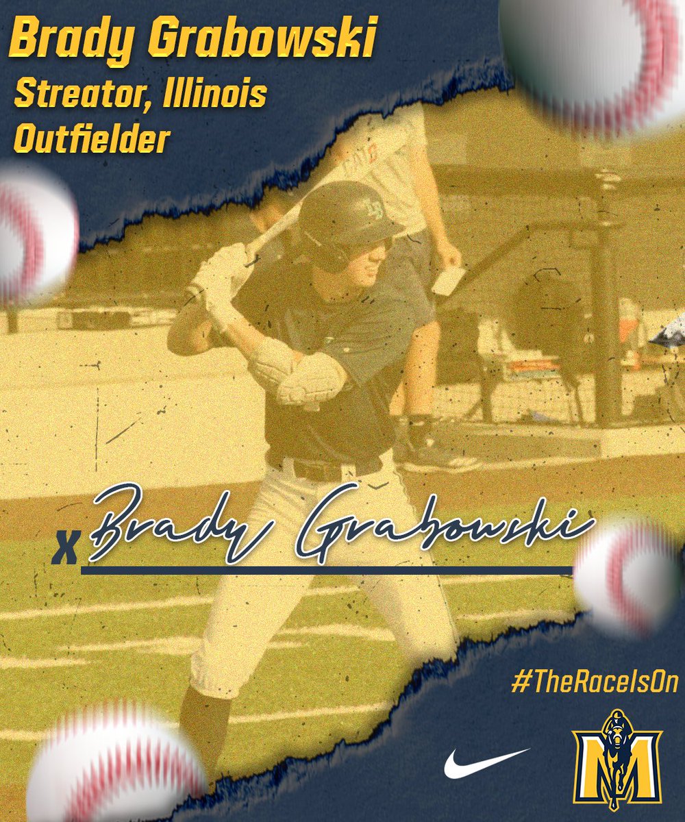 Murray State Baseball (@racersbaseball) on Twitter photo πππ₯ππ¨π¦π ππ¨ πππππ« ππππ’π¨π§π
βοΈ<a href="/bgrabo42/">Brady Grabowski</a>βοΈ
#TheRaceIsOnπ πππ₯ππ¨π¦π ππ¨ πππππ« ππππ’π¨π§π
βοΈ<a href="/bgrabo42/">Brady Grabowski</a>βοΈ
#TheRaceIsOnπ