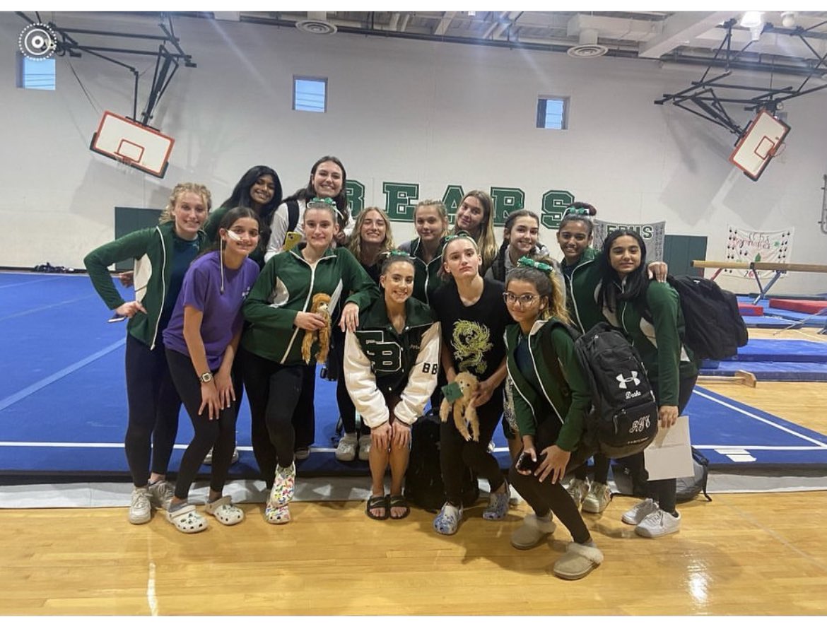 Good luck to the GymBears at Gymnastics State Team Championships tomorrow at Brick Memorial High School.