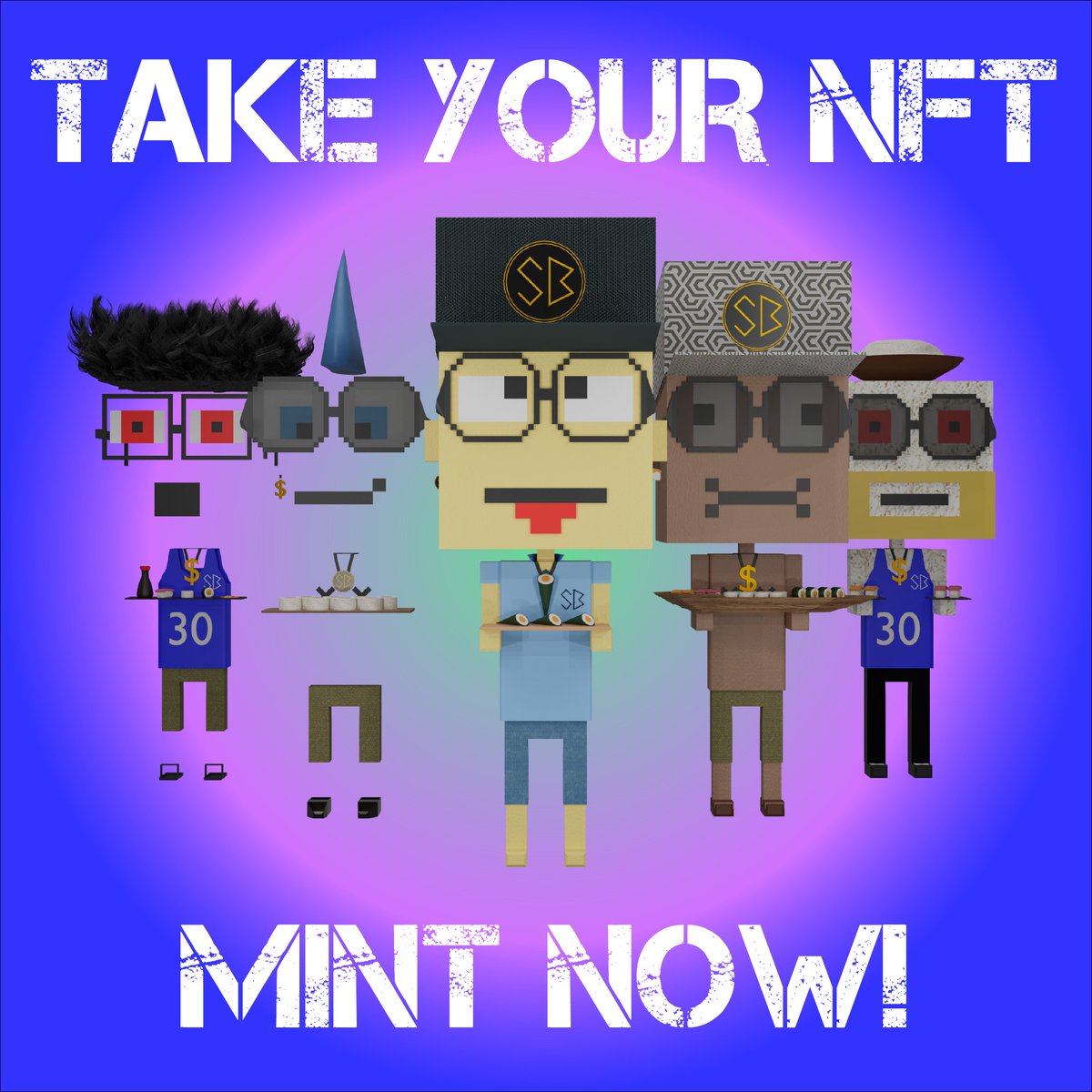 MINT IS NOW LIVE!!

LET'S GOOOO mint.sushibits.io🔥🔥
Smart Contract Address: 
0xba2De91951e976A09f4C14eD91737AD22cD46892