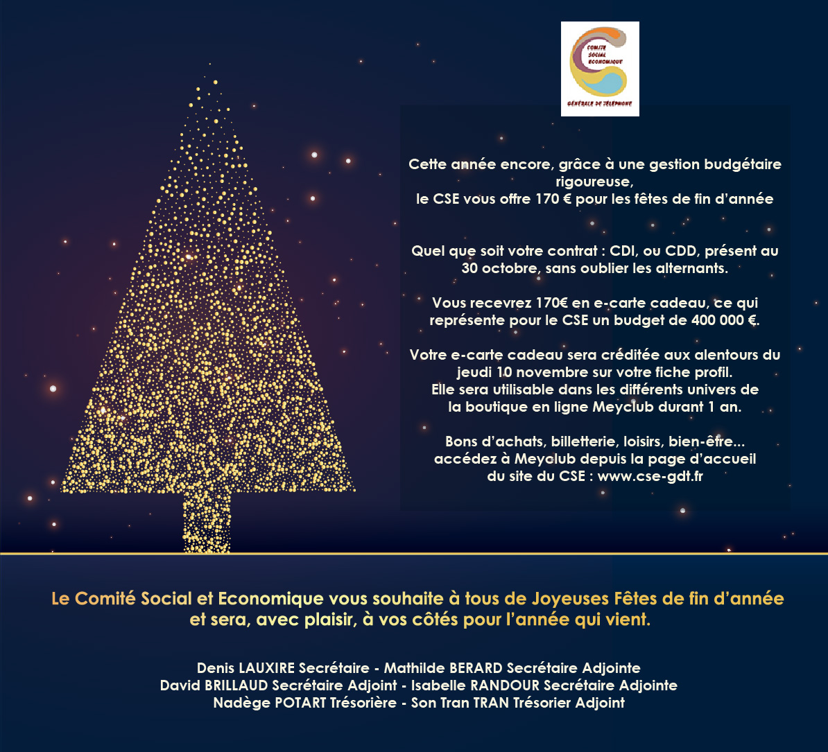 CseGdt's tweet photo. Info pour #TouslessouriresGdt https://t.co/TiyOWmsmil