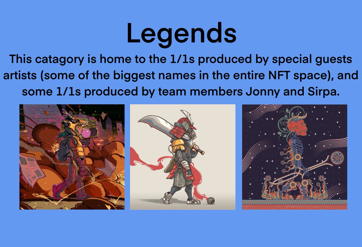 'Legends' Rarity Class for SisuNFT 🏅
#sisunft #MultiversX