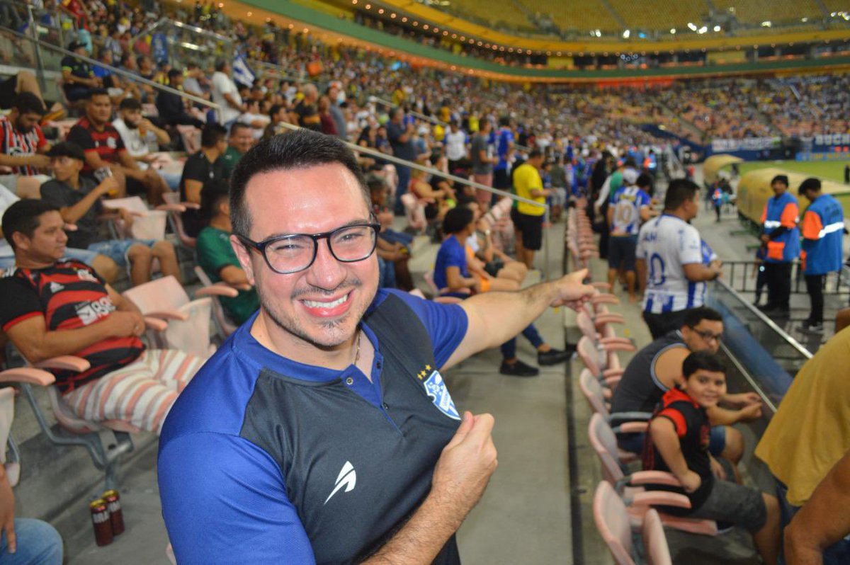 Ontem fizemos uma linda festa na Arena da Amazônia e estamos fazendo o <a href="/saoraimundoec/">São Raimundo E.C. 🌪</a> renascer depois de décadas de destruição, desorganização total do clube. É um buraco sem fim que ninguém tem ideia. Fizemos bonito, o Paysandu empatou no último minuto e vamos p/ a volta no Pará