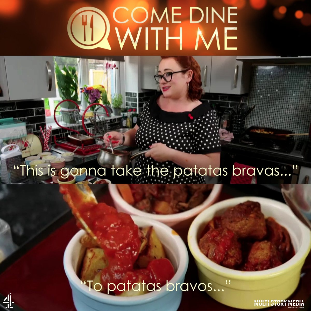 From Brava's to Bravos! will Steph grab the grand this week? It's all happening on #ComeDineWithMe! p.s. Did we mention we're back in peoples houses now?