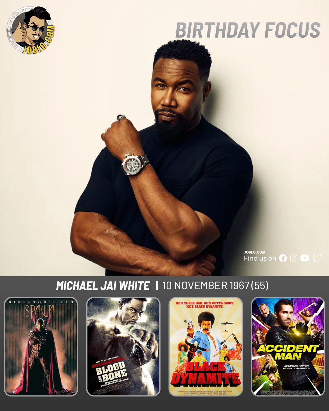 Happy birthday Michael Jai White!  