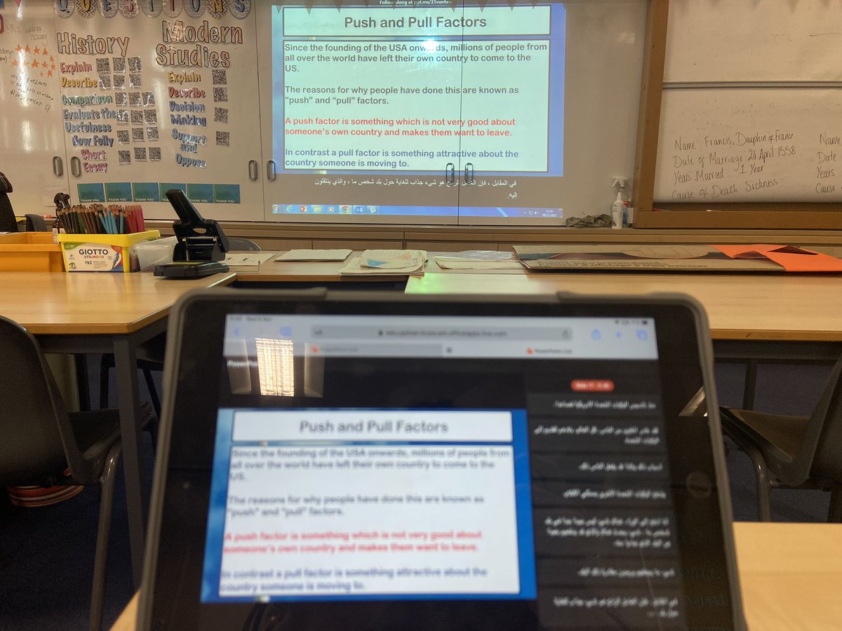 Miss Gardner (@missgardner12) on Twitter photo 💡Live Subtitles on Slides💡
Huge help when teaching our new EAL pupils. Live subtitles on the board and transcribed onto their <a href="/ConnectedFalk/">Connected Falkirk</a> IPads.
3 periods back to back, 3 languages, 3 different subjects! <a href="/GHSDigiLearn/">GHS Digital Learning</a> 💡Live Subtitles on Slides💡
Huge help when teaching our new EAL pupils. Live subtitles on the board and transcribed onto their <a href="/ConnectedFalk/">Connected Falkirk</a> IPads.
3 periods back to back, 3 languages, 3 different subjects! <a href="/GHSDigiLearn/">GHS Digital Learning</a>