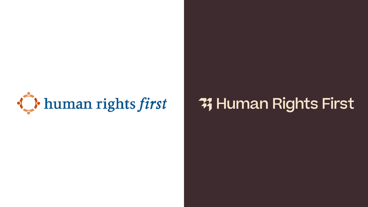 ucllc's tweet photo. Today on Brand New (Noted): New Logo and Identity for @humanrights1st by @matchstic https://t.co/SdDeV4ijbZ https://t.co/tUe06tO8NF