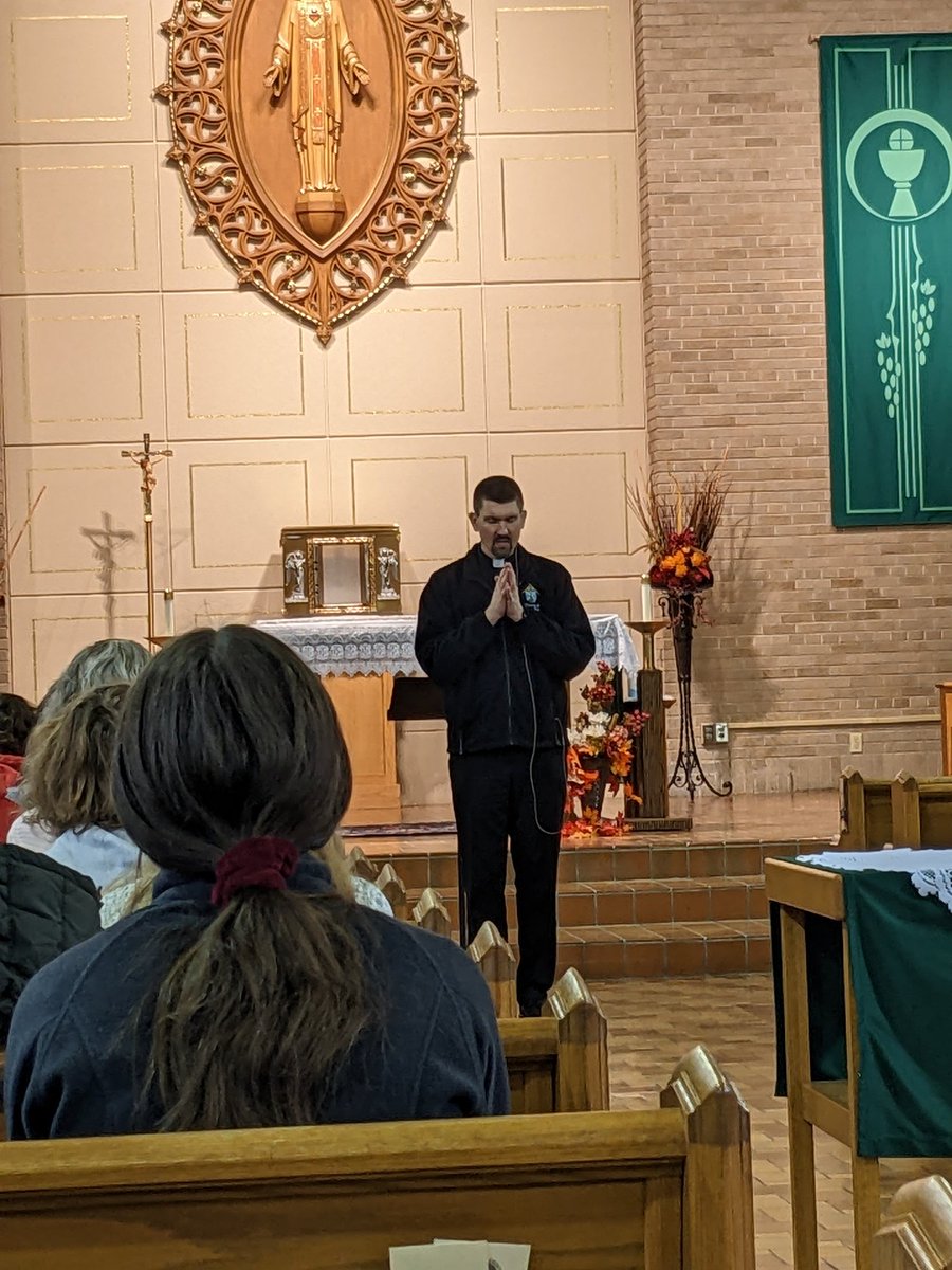 2022 Vocations Fair for 8th graders.