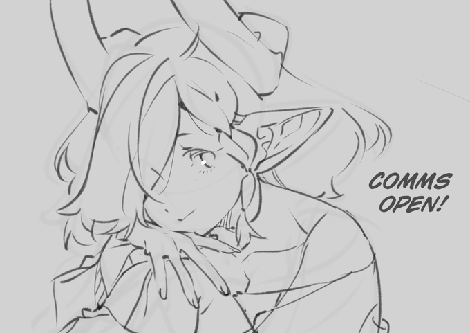 I'll be opening 4 sketch slots until the end of november, samples and (updated) ToS below. 
DM me if interested! RTs are greatly appreciated! 
