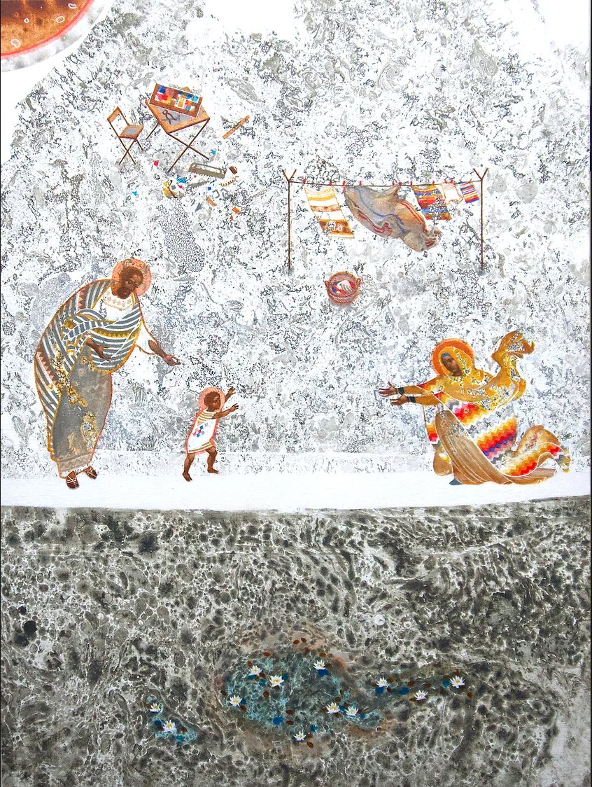 Pastor ART Wednesday- "Hidden life in Nazareth" By 21st-Century Ukrainian Artist, Ivanka Demchuk

 You can find more of his work here- tinyurl.com/yureh8h4