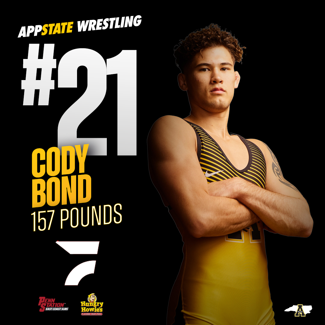 𝗜𝗻𝗱𝗶𝘃𝗶𝗱𝘂𝗮𝗹 𝐑𝐚𝐧𝐤𝐢𝐧𝐠𝐬: <a href="/FloWrestling/">FloWrestling</a> 

#21 Cody Bond | 157 pounds

#ReAchTheSummit