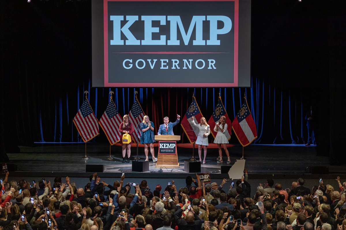 THANK YOU, Georgia! 

We’re in the fight for hardworking Georgians for four more years! #TeamKemp 🪓