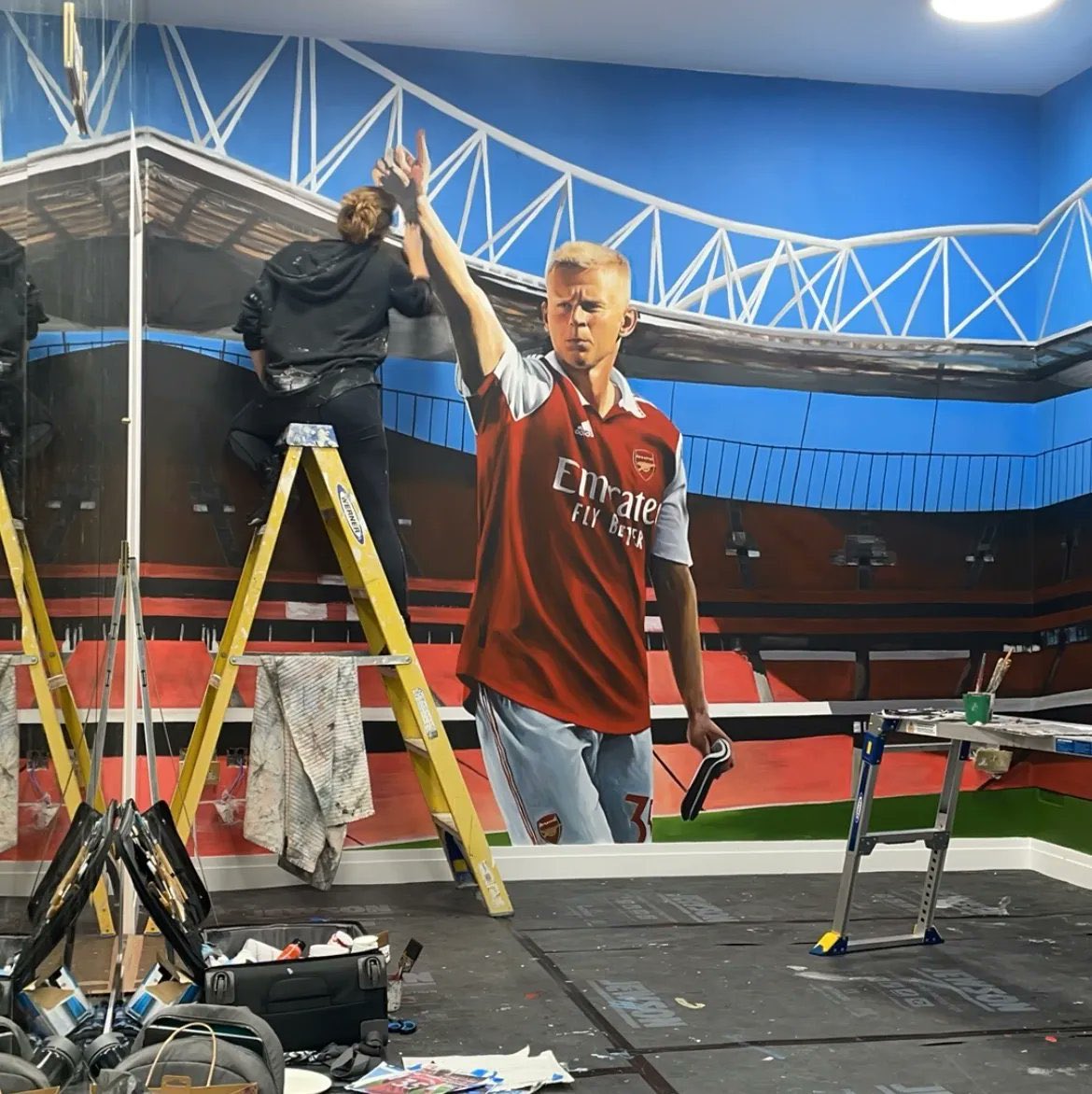 Arsenal Buzz on Twitter "Zinchenko’s new home gym. Incredible work
