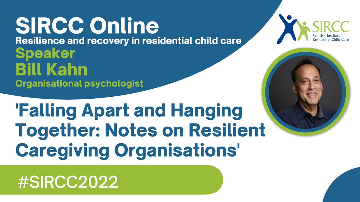 CELCIStweets's tweet image. "When people believe that what they do makes a difference, that their influence is real and predictable, they are more likely to try and shape events positively.” Bill Kahn at #SIRCC2022 discusses resilience - how leaders and staff should approach support, supervision and trauma.