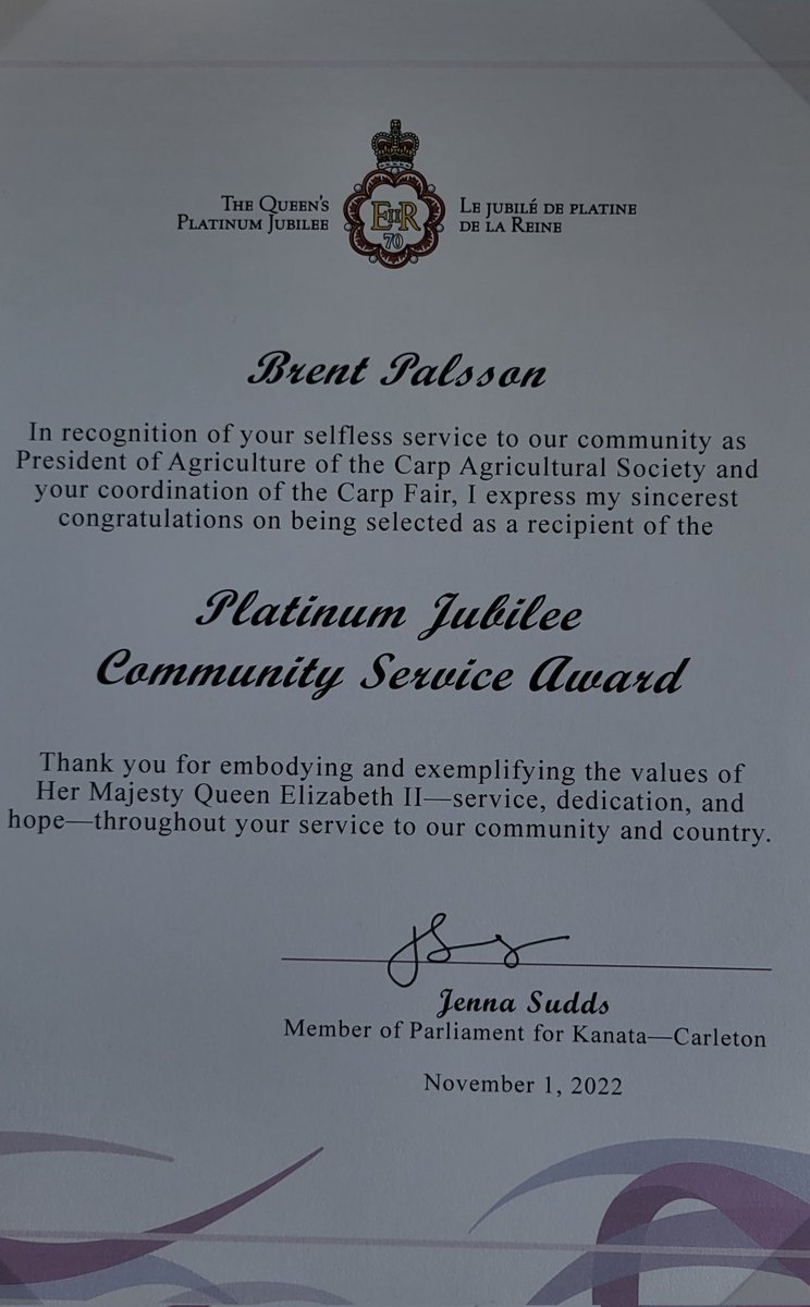 Very humbled to accept this honor!! So many people have contributed over the years. Huge shout out to every director and volunteer I've worked alongside!! Thank You!! <a href="/JennaSudds/">Not active account</a>