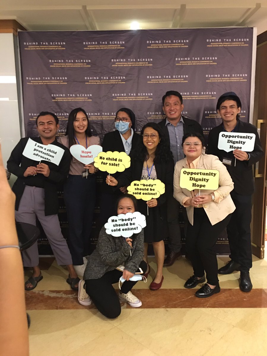 AndyAlegre's tweet photo. Ended successfully the Day 2 of @worldhopeorg ‘s International Research Conference on Online Sexual Abuse and Exploitation of Children. Thank you for the opportunity to share our work and research materials to #EndOSEC in the Philippines. #WinOverOSAEC https://t.co/vkznThMBWm