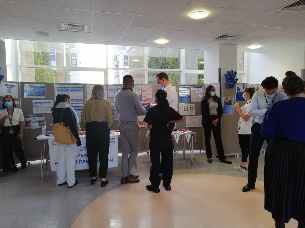 Great buzz here at Barnet's poster day! Awards soon...

#QITwitter #PosterDay #Posters #BarnetHospital #RFLStaff