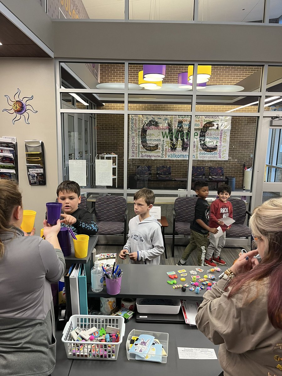 PBIS store in action! #cwcpowerofwe