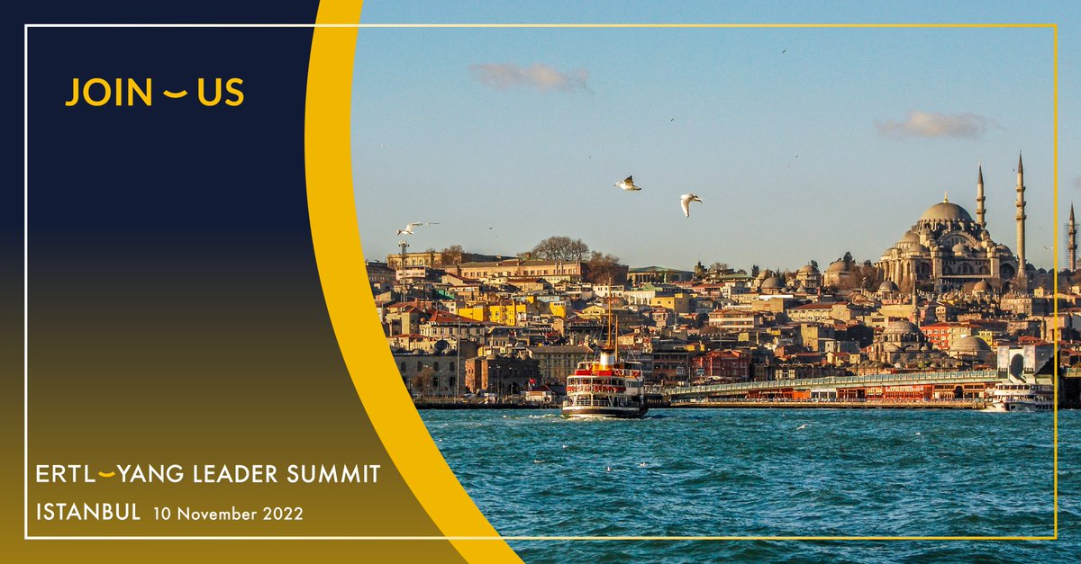 We are very excited to welcome IT and business leaders to #ErtlYangIstanbul tomorrow!