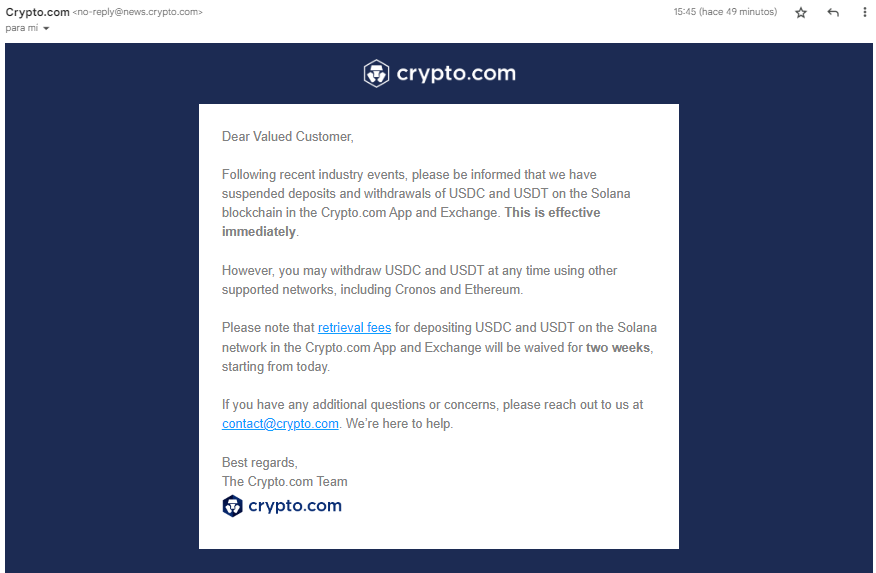 BCSchool_'s tweet photo. 🥊BREAKING NEWS🥊
https://t.co/ByDlqMlaGC just suspended withrawals from USDC and USDT on Solana network. 
 Also there are more than 50m Solana unstaked... 
 Be careful with your trades.
#EVOBCS https://t.co/2eWwXEoenc