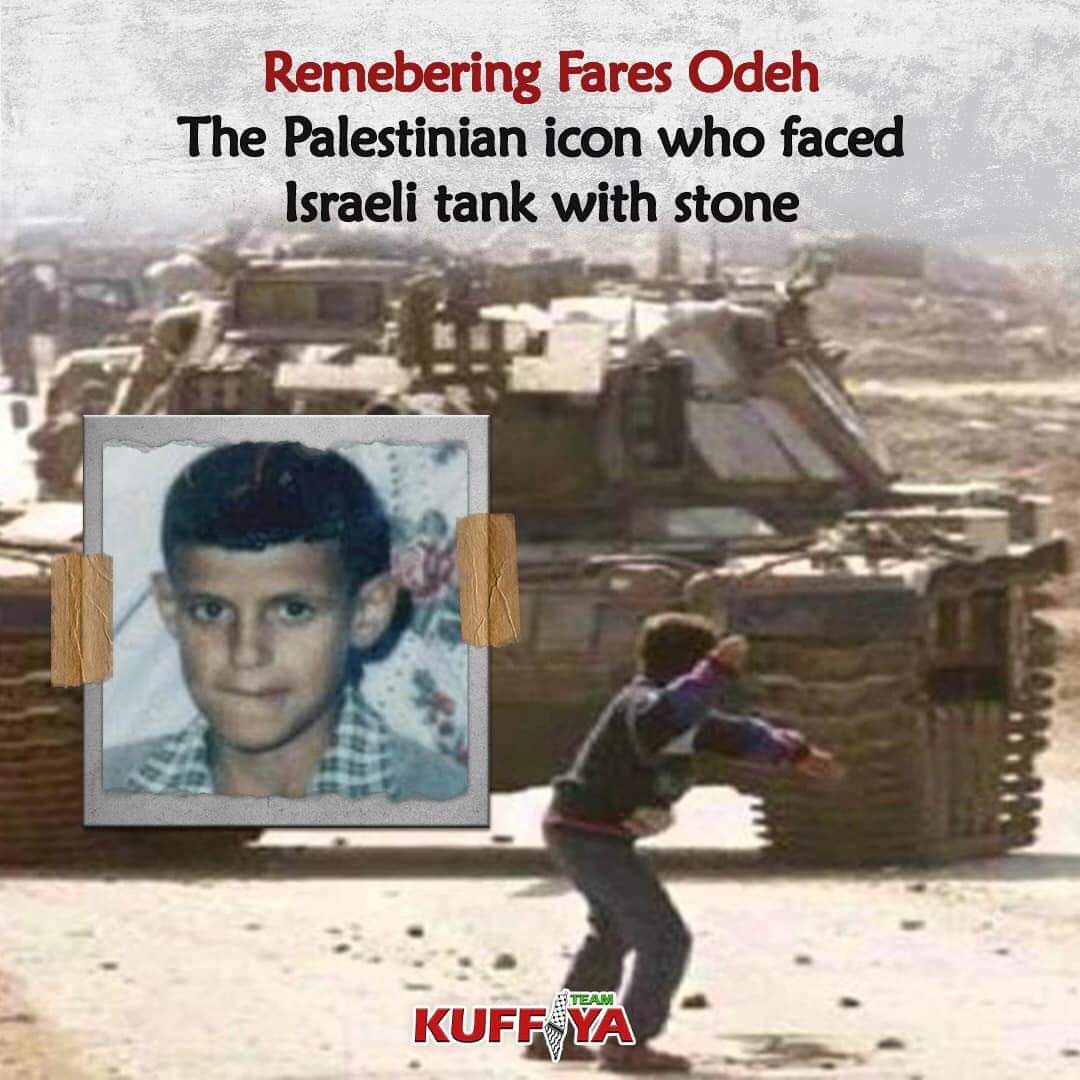 maitreyarael's tweet photo. #RAELCOMMENT 22 years ago today, the 15-year-old Palestinian boy Fares Odeh, from Gaza strip, was fatally shot in his neck by Israeli occupation forces after picking up a stone and throwing it at an Israeli military tank . Odeh is still considered as one of the youngest Palestin https://t.co/esFJL6TKqF