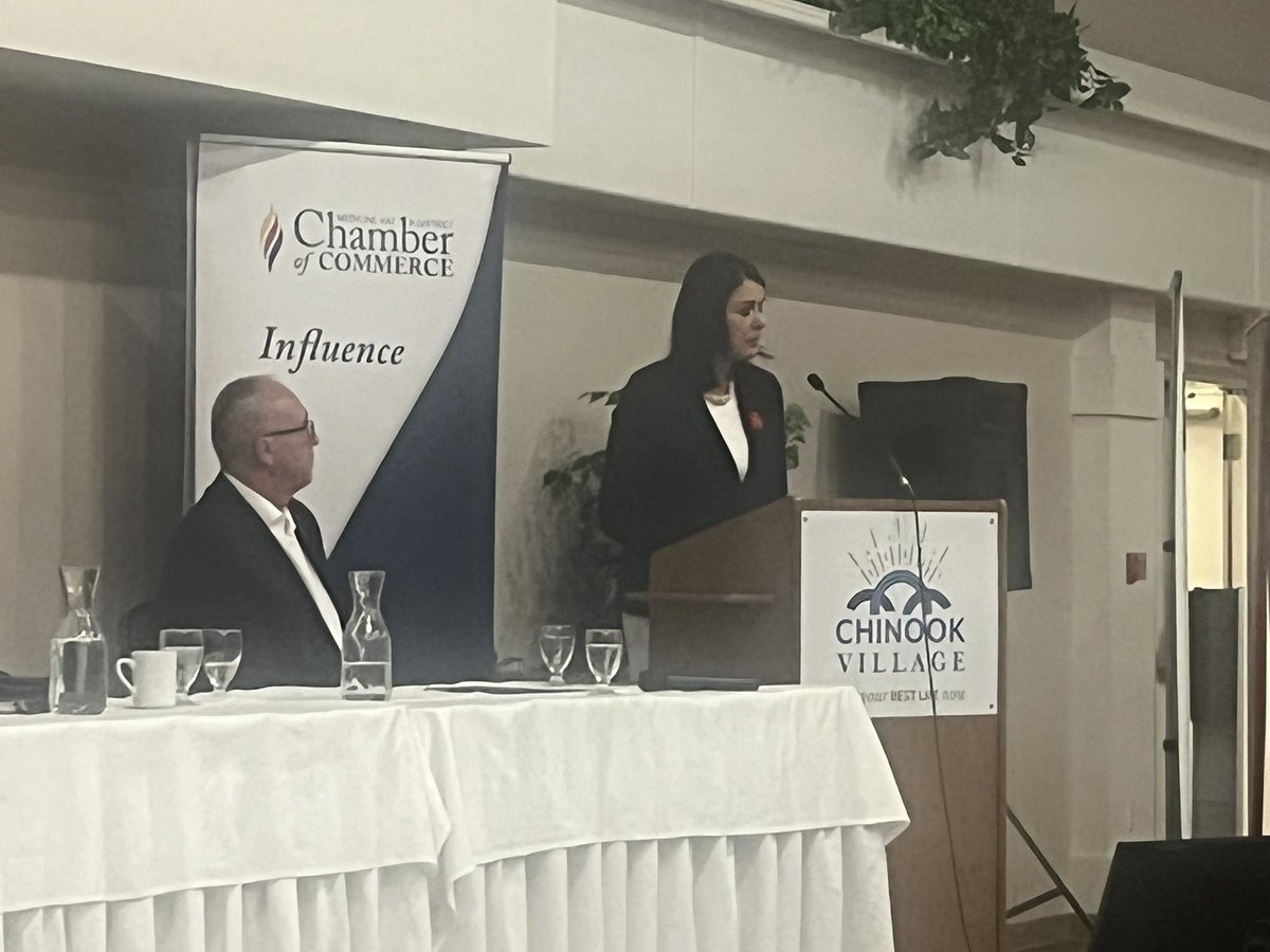 KevinShuff's tweet image. Looking forward to hearing from our elected officials at today’s Leadership Breakfast. Thank you @MedHatChamber for organizing this important event.