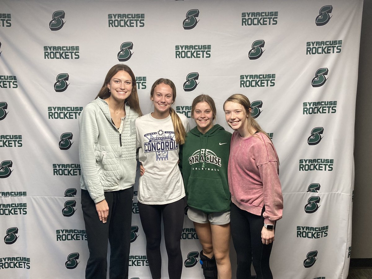 sdarockets's tweet photo. Congratulations to Katelyn Smith, Kadyn Sisco, Rylee Seelhoff and Jayden Meyer for being named to the NCC All-Conference teams in volleyball! Go Big Green! https://t.co/KgZg5WYIIq