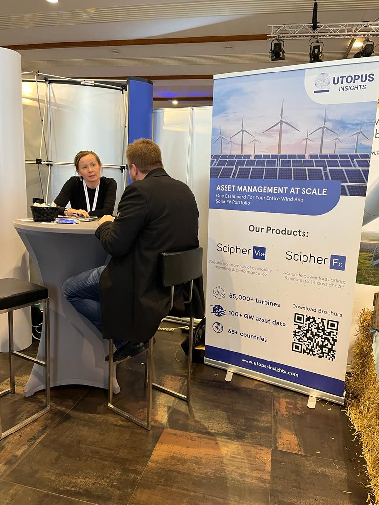 Stop by booth #96A to connect with <a href="/UtopusInsights/">Utopus Insights</a> on digital asset management at #windenergietage conference in Linstow, Germany! #digitalization