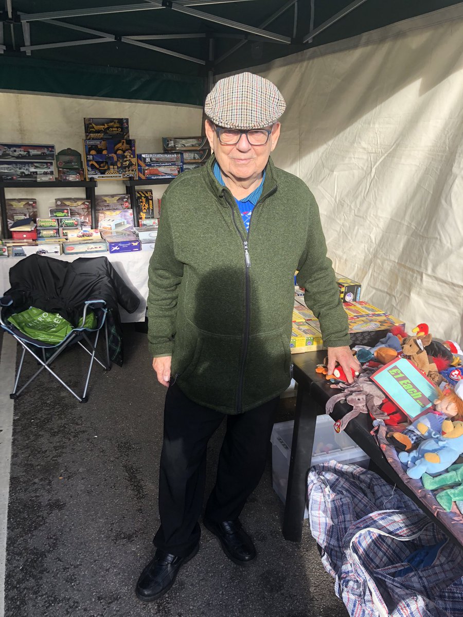 We’ve been out on #Royston Market today talking to some of the stall holders