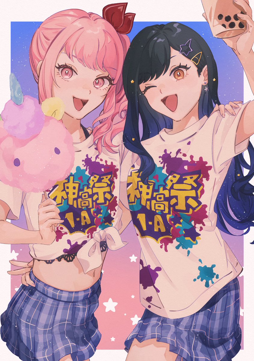 プロセカ 神山高校文化祭 クラスTシャツ 1-A Mサイズ 白石杏 暁