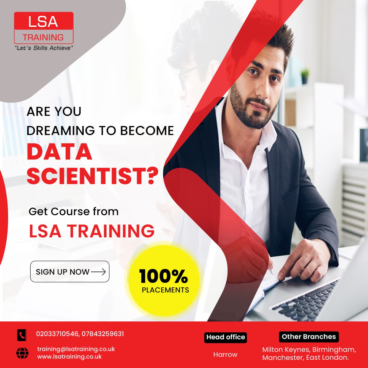 LSATRAINING's tweet image. LSA Training provides advanced Data Science Courses with the help of industry experts across all its training centers in UK.
#datasciencecourse #datascienceprogram
#AWS #awstraining #awscertification #traininginstitute #TestingTools
#datasciencecourse
#datascientist