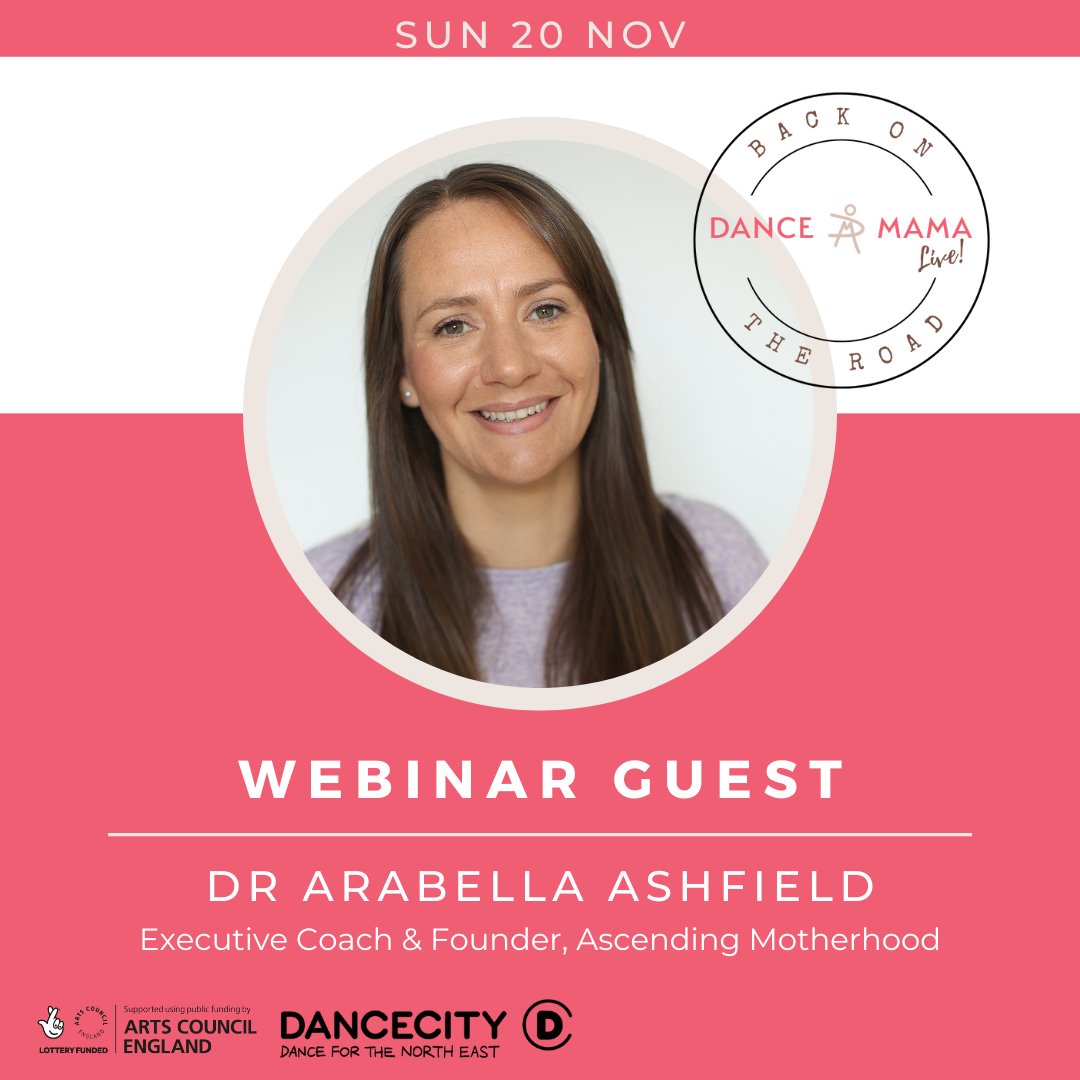 thedancemama's tweet photo. ⏰  countdown to #dancemamalive is on! Happy to announce our first webinar guest on 20 Nov @A_Ashfield  Founder #AscendingMotherhood talking about her experience with parents &amp; Olympic and Paralympic athletes 🧠 https://t.co/vaKH2svymt 
Part of our first session with @dancecity https://t.co/Qs5vFYhyXn