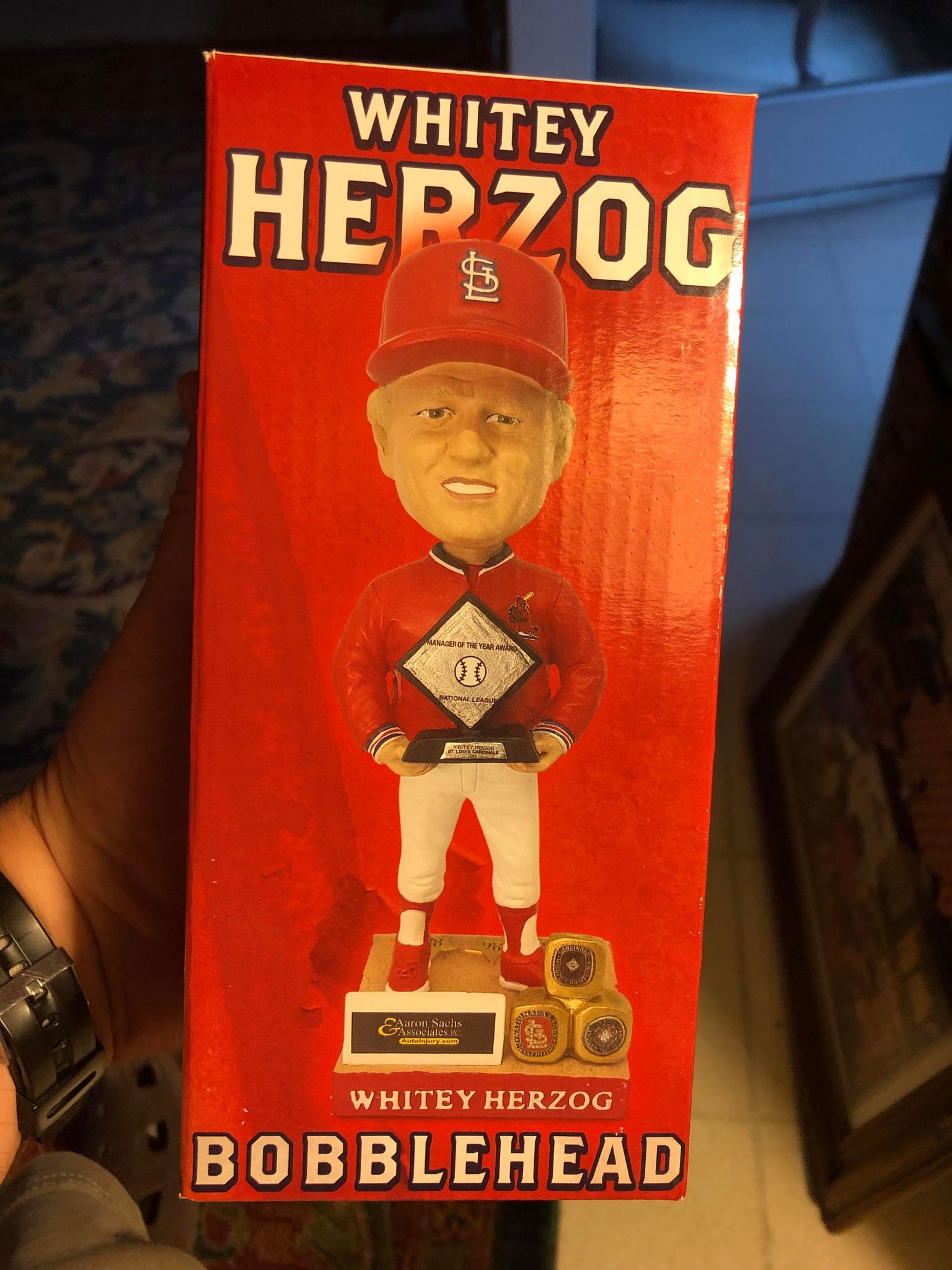 Happy birthday to my all-time favorite Cardinals manager, Whitey Herzog. 