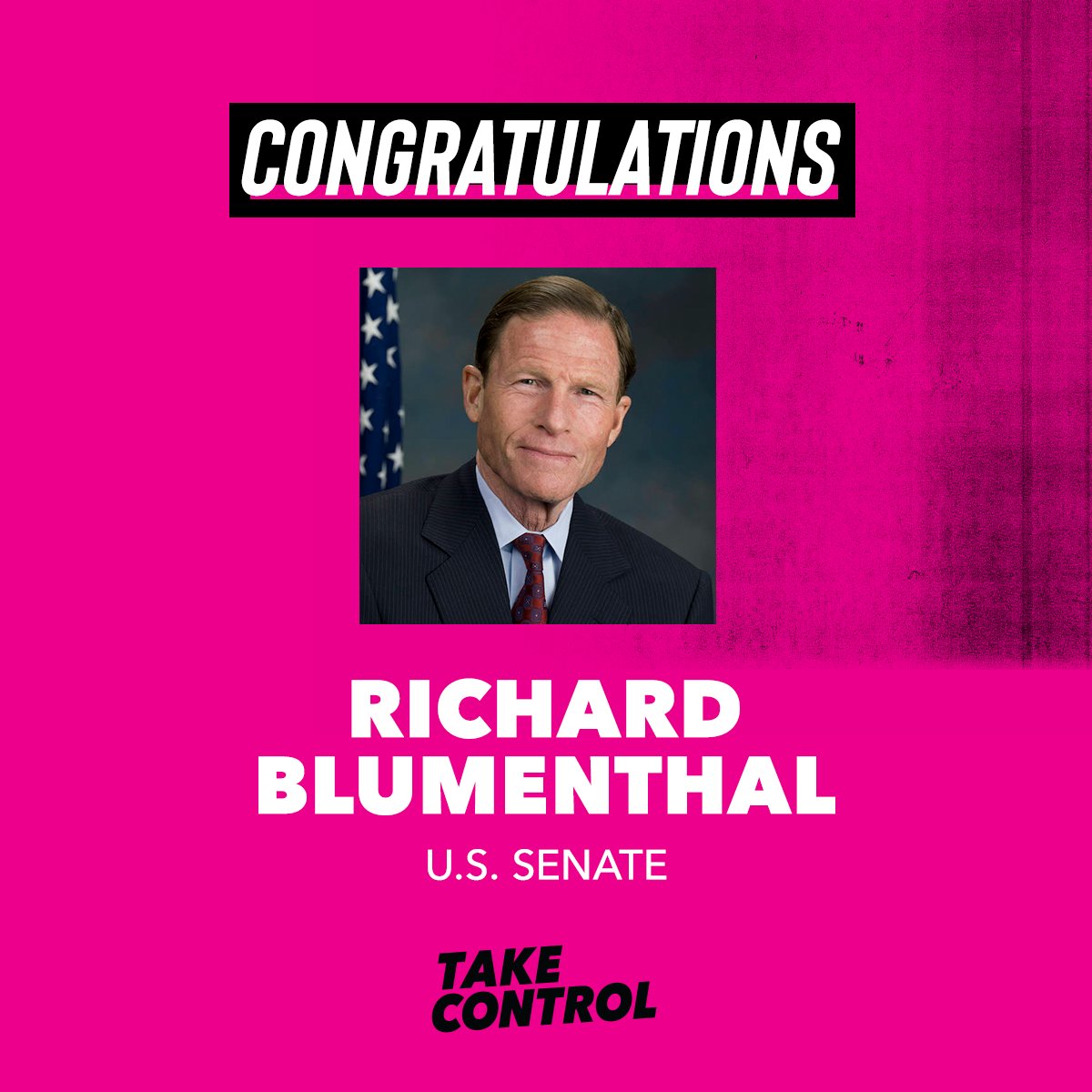 PlannedParenthoodVotes!CT (@ppvotesct) on Twitter photo Congrats on your re-election Senator <a href="/DickBlumenthal/">Richard Blumenthal</a>! As the @ppact endorsed champion for reproductive rights and freedom we can always count on, we are thankful you will continue fighting for our rights and health in Congress. #TakeControl Congrats on your re-election Senator <a href="/DickBlumenthal/">Richard Blumenthal</a>! As the @ppact endorsed champion for reproductive rights and freedom we can always count on, we are thankful you will continue fighting for our rights and health in Congress. #TakeControl