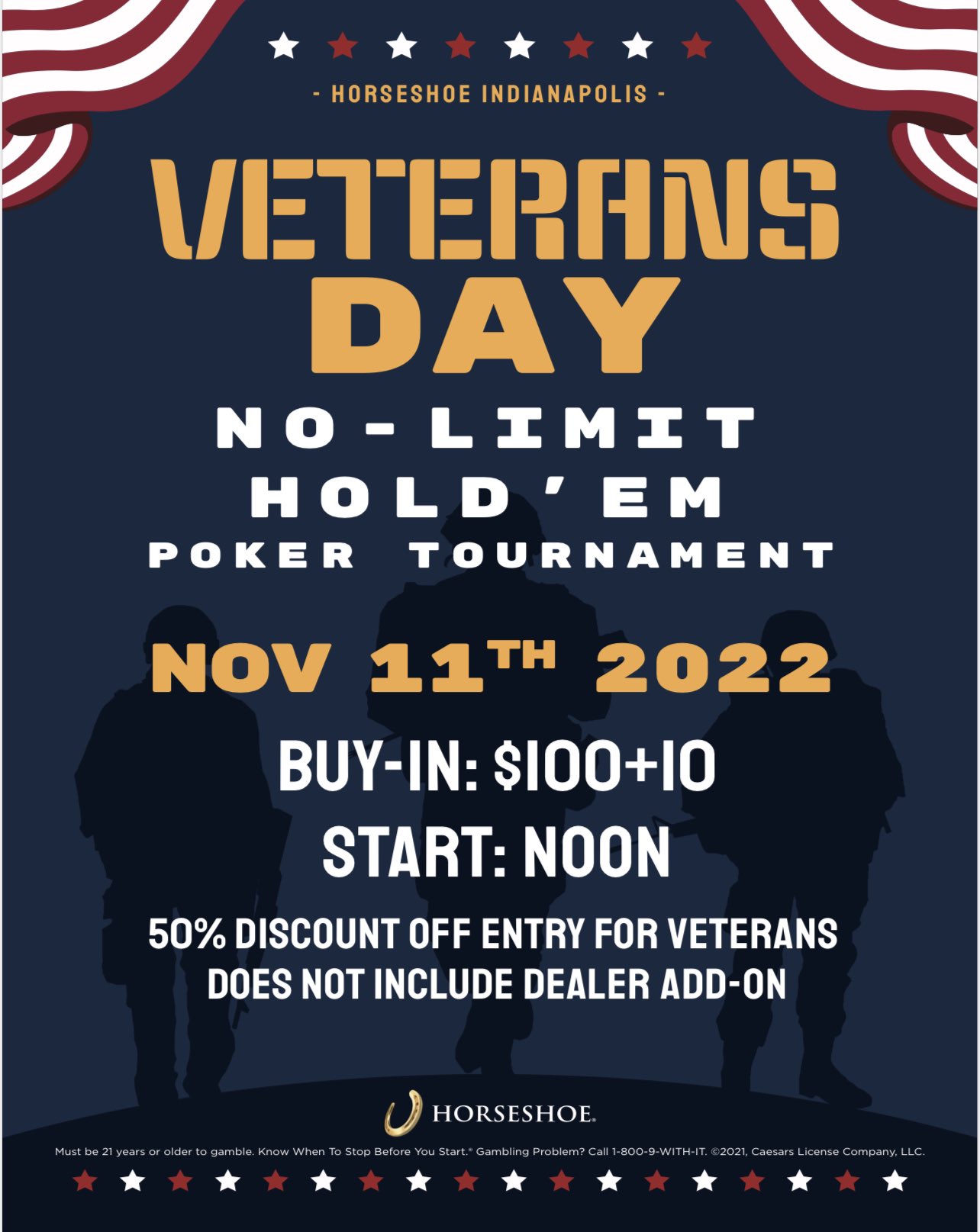 Horseshoe Indianapolis Poker Room (IndyWSOP) / Twitter