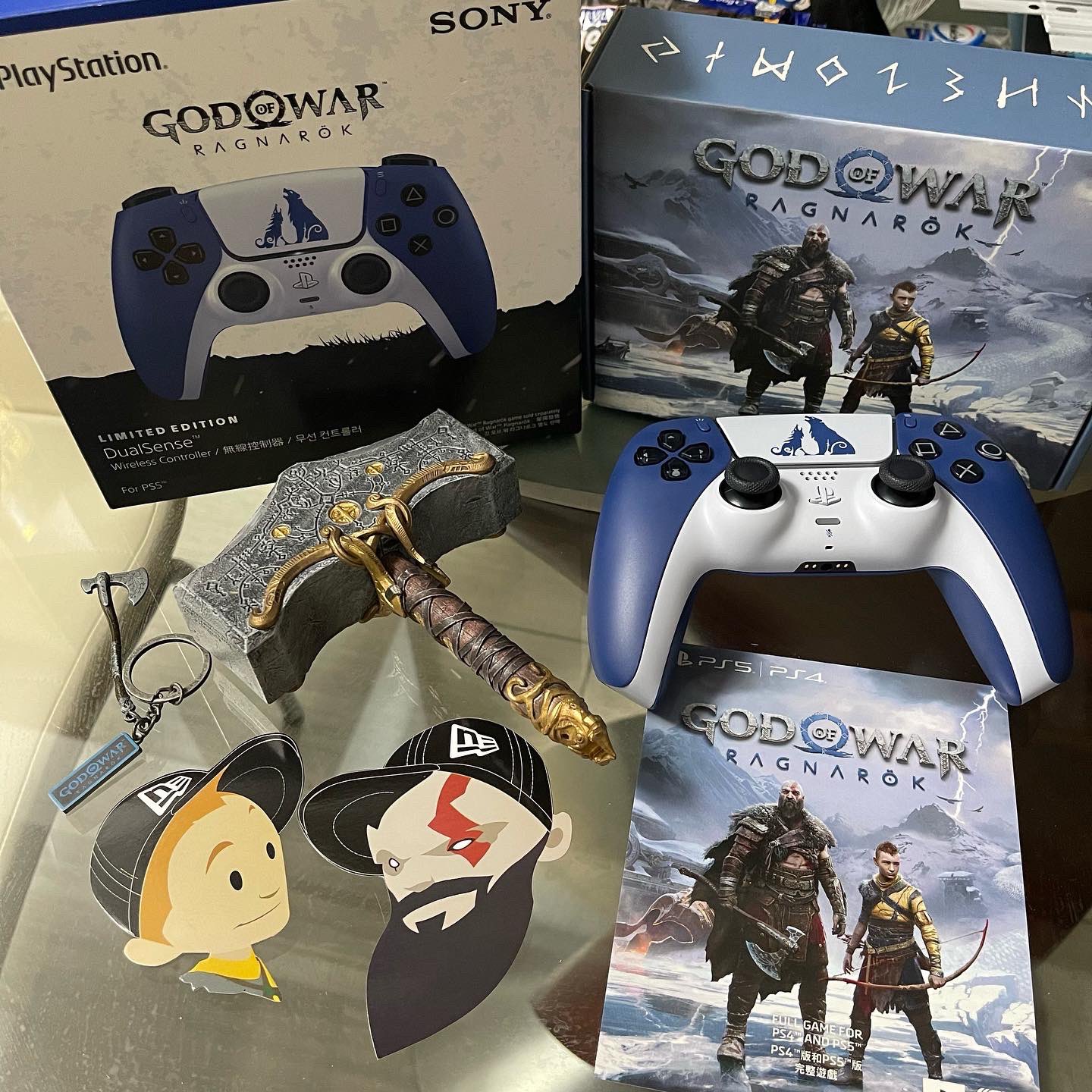 God Of War Ragnarok PS5 Dualsense Controller UNBOXING (LIMITED