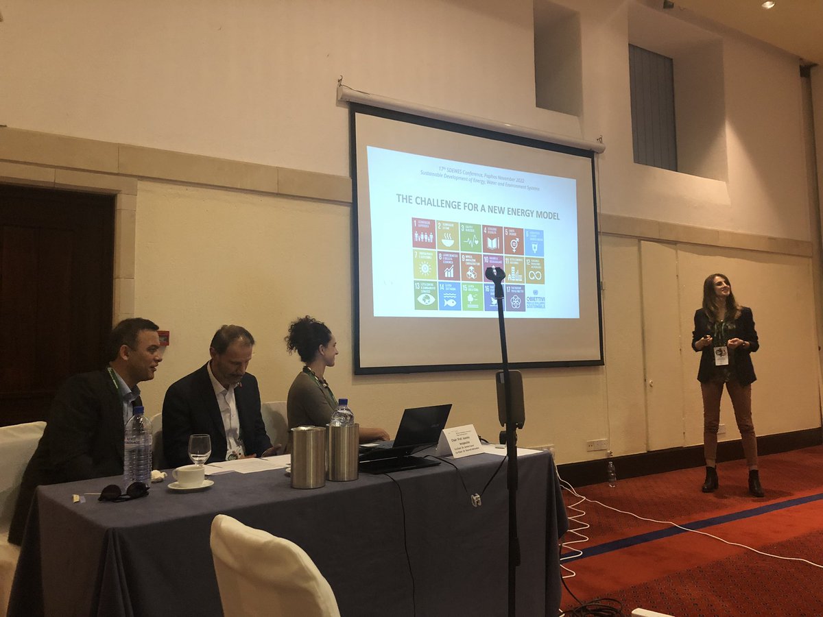 AnaLovrak's tweet photo. Hydrogen is crucial for achieving @SDGoals Live from #sdewes conference #sdewes2022 https://t.co/N3L9GOB3We