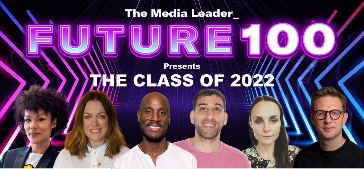 AdwantedEvents's tweet photo. Our 100 finalist Media Leaders for Future 100 club have now been revealed! 🏆🎉Nearly 200 entries from across the international media ecosystem, scored by our esteemed judges. Thank you to everyone who nominated or entered, and a massive congratulations to The Class of 2022! https://t.co/tcQUScoEJB