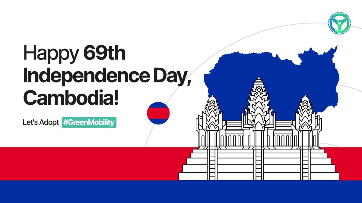 IoM_protocol's tweet image. Wishing a joyous & harmonious day to all the Cambodians!
#Cambodia #CambodiaIndependenceDay #IndependenceDay
