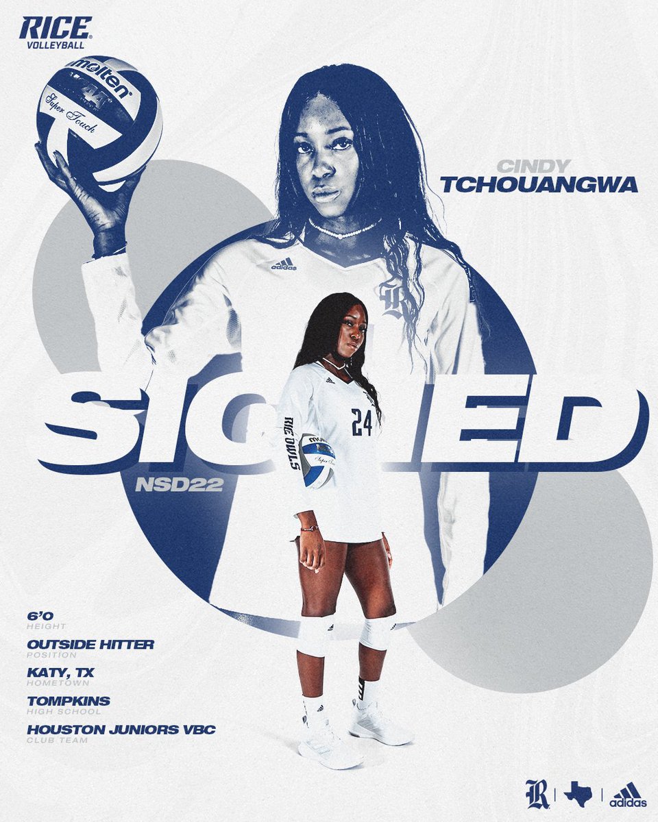 Signed✍️

Welcome to South Main, an outside hitter from Katy, Texas, Cindy Tchouangwa!

#GoOwls👐 x #RFND