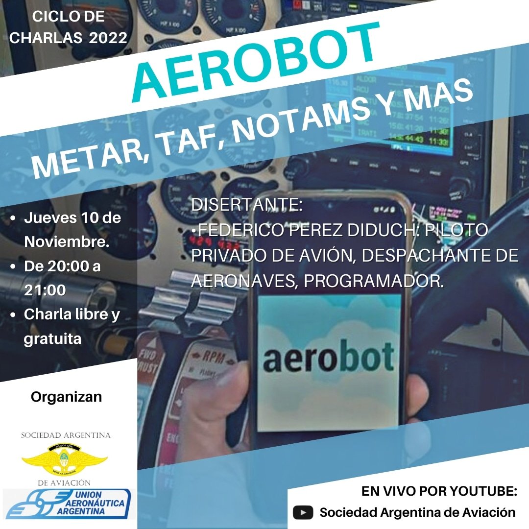 Sociedad Argentina de Aviación tweet media