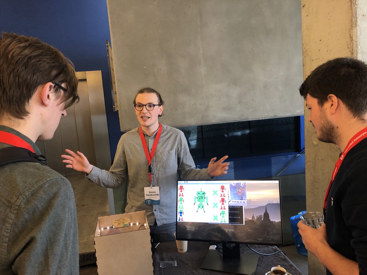 DTAI_KULeuven's tweet photo. Congratulations to ⁦@kshitijgoyal92⁩ and Simon Vandevelde for winning, respectively, the best paper and best demo award at #BNAIC #BeNeLearn conference! ⁦In collaboration with @Tunify⁩ ⁦@VLAIO_be⁩ #AIFlanders https://t.co/ZnV5TB4Z4m