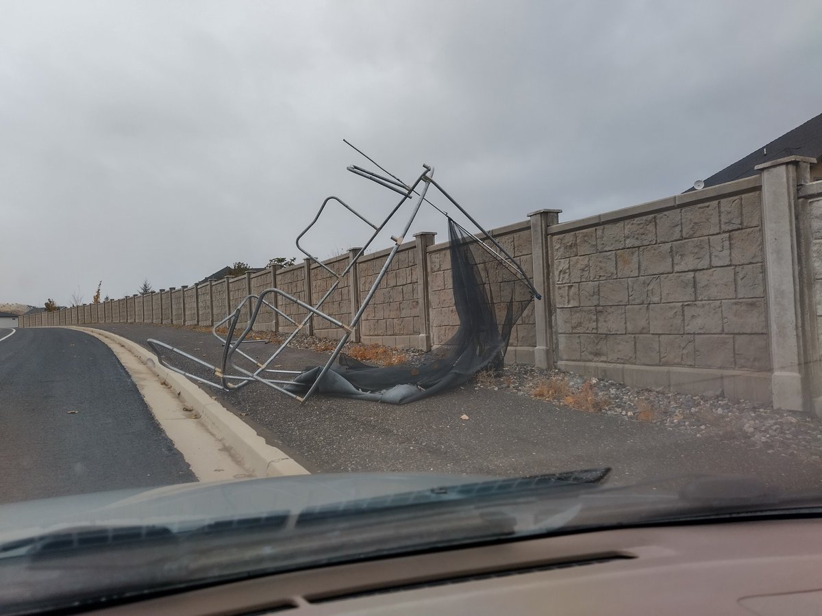 Guess it was windy last night.
