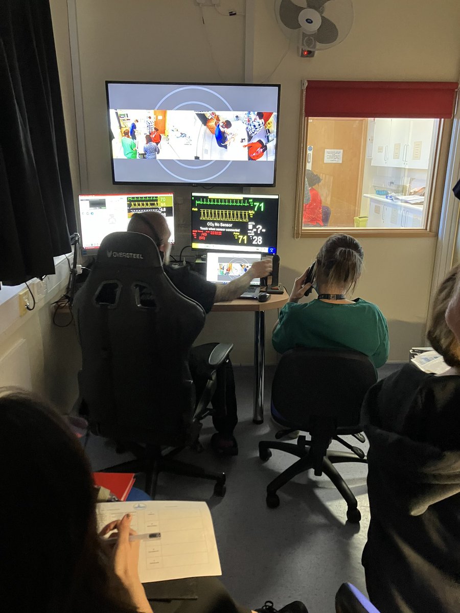 SalisburySim's tweet photo. A team from PICU in SUH came to facilitate a simulation as part of Clinical Governance afternoon- great collaboration @TeamSarum @SalisburySim @JessPartridge3 @DrGailNg2 @PICUPAME @maidofyorkshire @JudyD95446599 @MatronsSDH1 https://t.co/zpzp7S4DtE