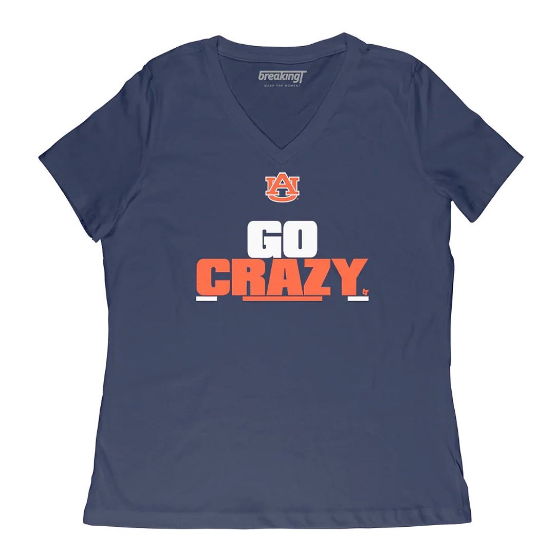 AUloveitshowit's tweet photo. Officially licensed by @auburnu and now available on a variety of apparel styles from @breakingt.

Shop now: https://t.co/lUqPhTMLnl

Go Crazy and #WarEagle! https://t.co/10urUb0hIM