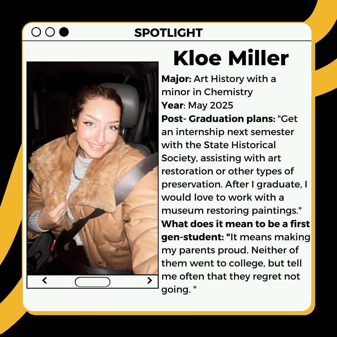 MizzouTRiO's tweet image. First-Gen Students are: students of action 🏆
#CELEBRATEFIRSTGEN
Our students are constantly showing us how hard they work to excel. #FIRSTGENMIZZOU 🐯