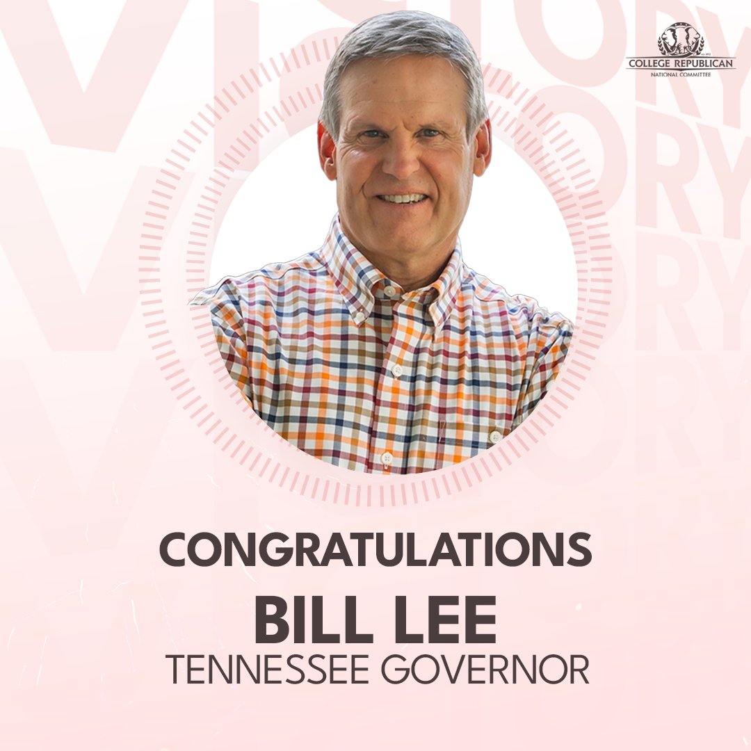 Congratulations on a second term, Governor @BillLeeTN! Tennessee will continue to prosper under your strong leadership!