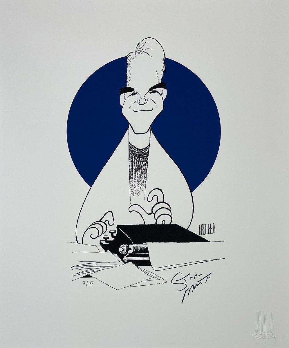 BCEFA's tweet image. You can own this rare print of @SteveMartinToGo by @AlHirschfeld and support @bcefa. Bid now through @HeritageAuctions: fineart.ha.com/itm/prints-and…
