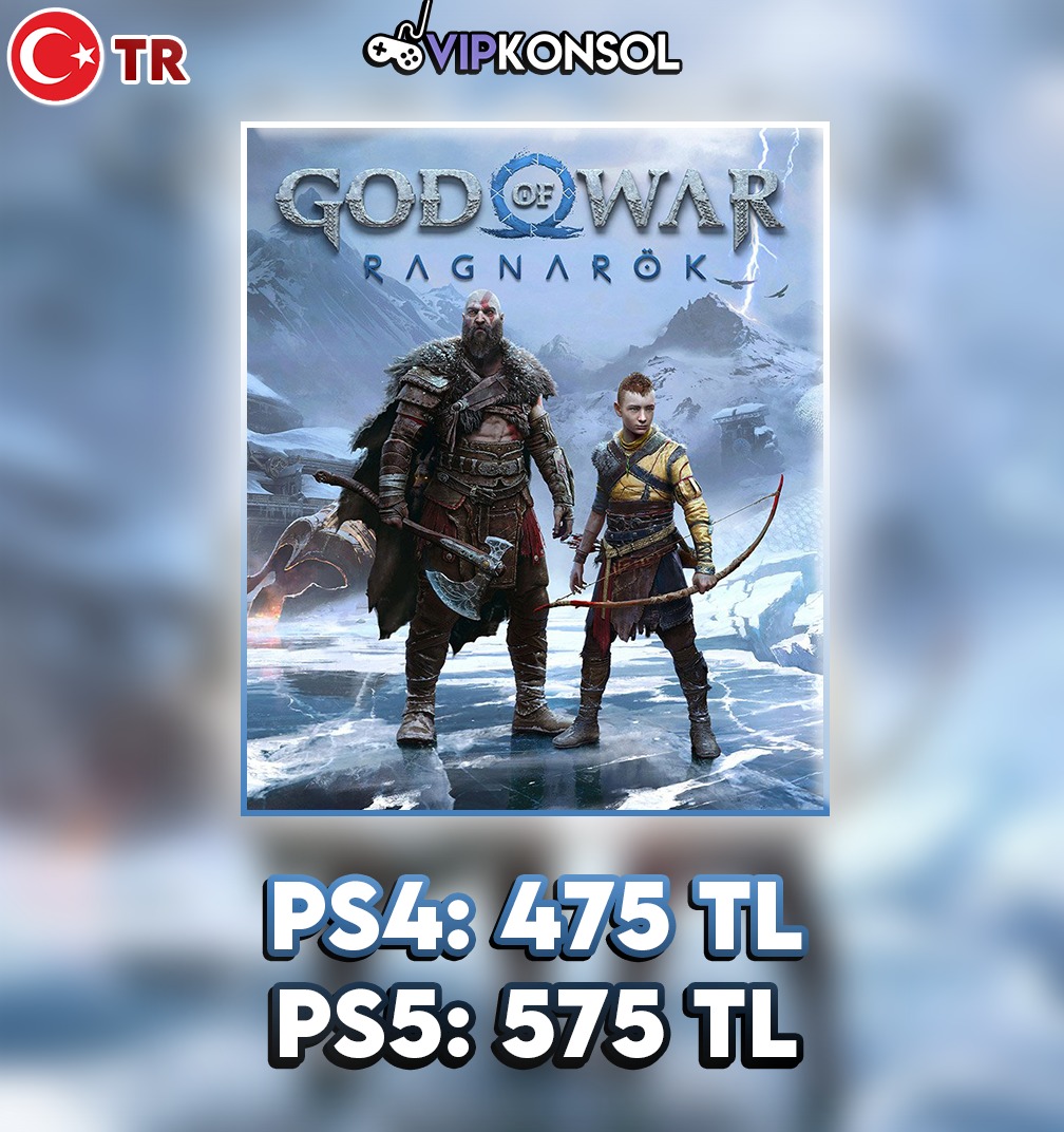 God of War: Ragnarök en uygun fiyatlarla <a href="/vipkonsolcom/">VIP KONSOL | www.vipkonsol.com</a>'da satışta! 😊