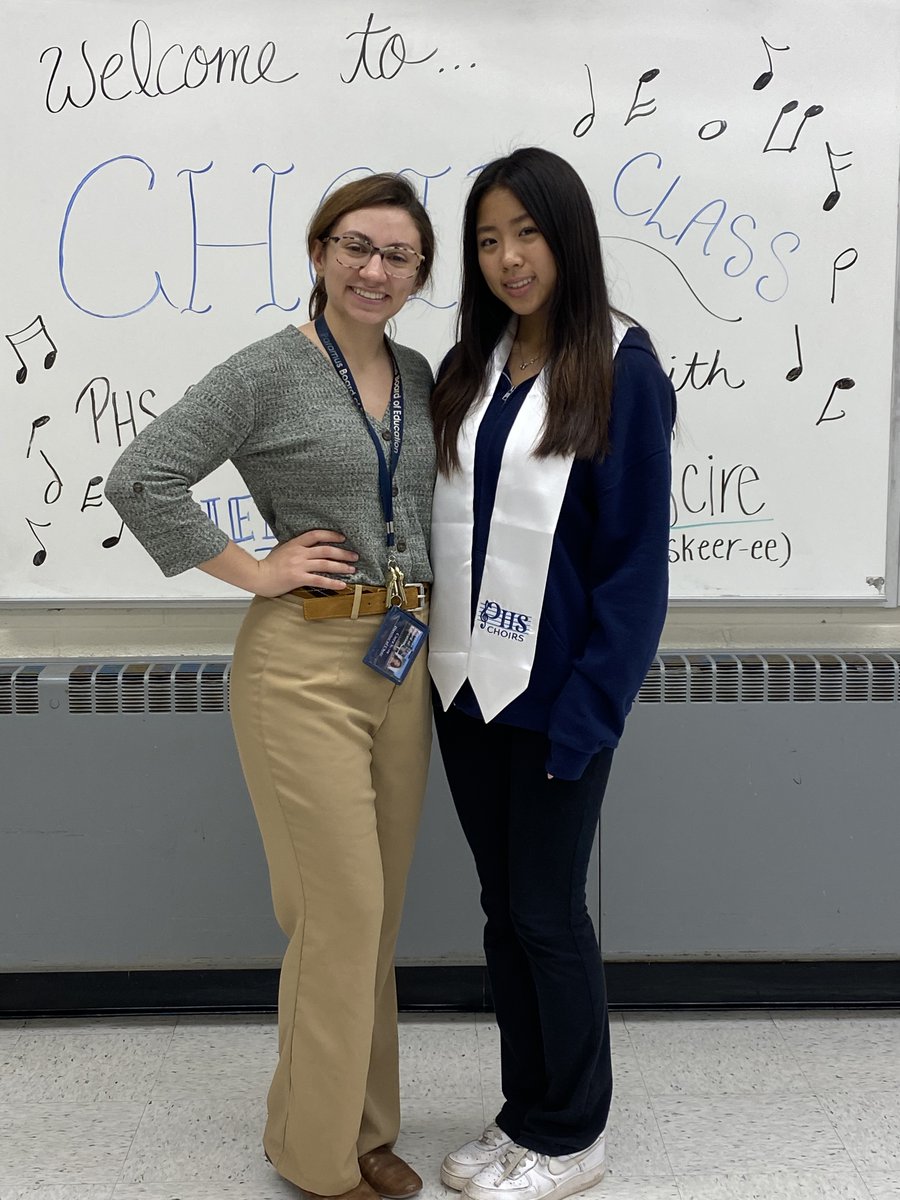 ParamusVPArts's tweet photo. PHS Senior, Chloe Han, Choir Vice President, recently attended the NAfME All National Choir Festival in National Harbor, Maryland under the direction of Dr. Frances Fonza.  Chloe auditioned for this prestigious ensemble in September and was accepted as an Alto I. https://t.co/ZszWS2Z7QQ
